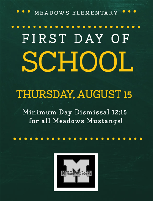first day of school